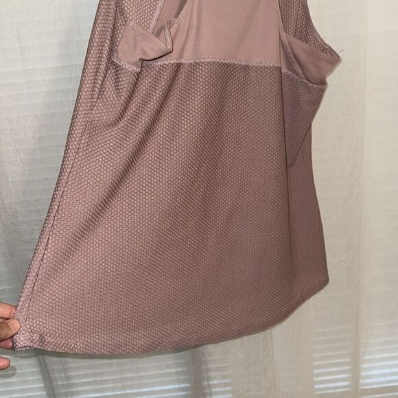 Ted Baker L Mauve Pink Racerback Sleeveless Gym Tank Top - Picture 8 of 12